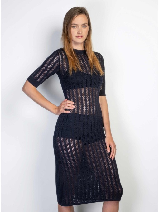 Betty dark blue dress