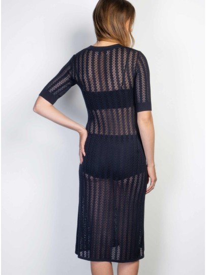 Betty dark blue dress