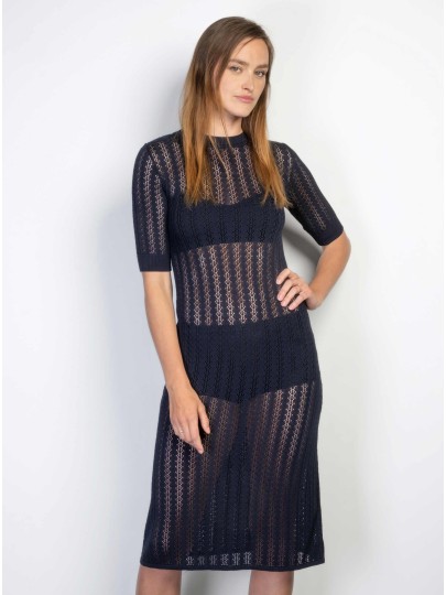 Betty dark blue dress