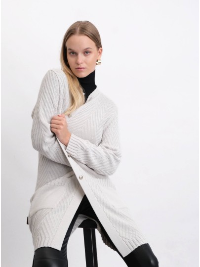 copy of Mona merino wool beige cardigan