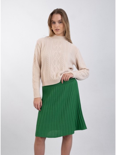 copy of Annaliis 70 black merino wool skirt
