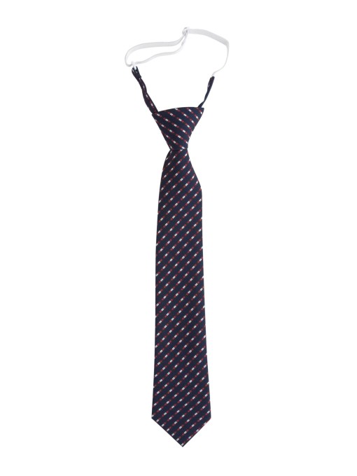 Tie with Elastic, bright blue