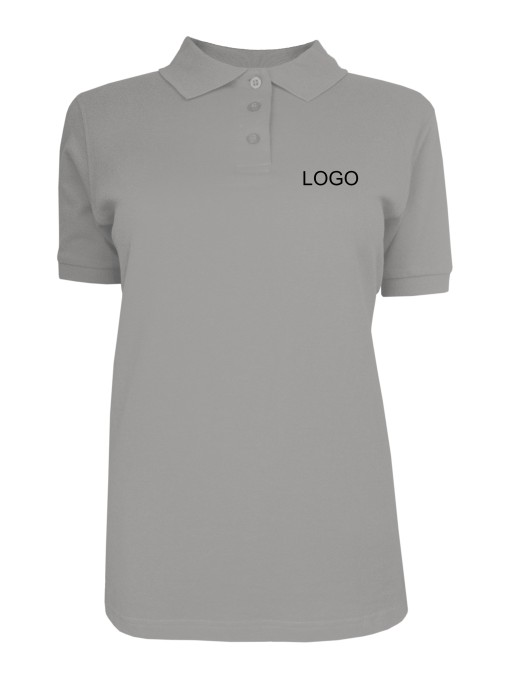 Ladies´ polo JN071 grey-heather