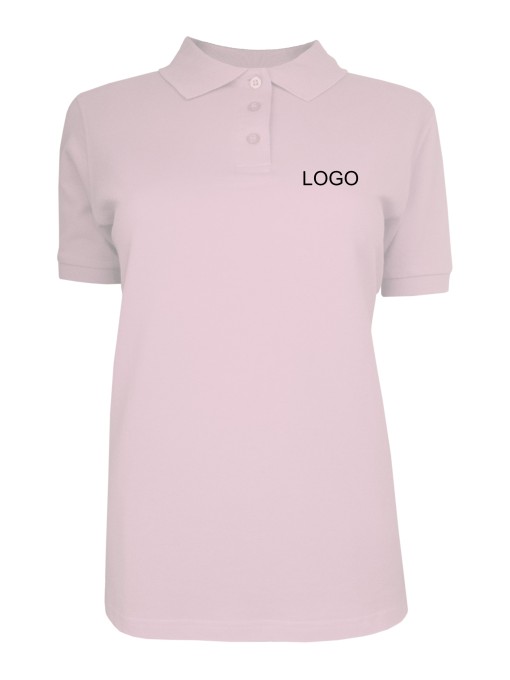 Ladies polo JN071 rose