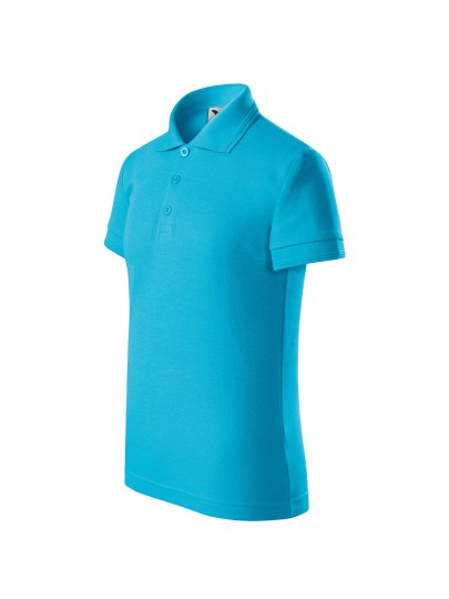Children's Polo 222 blue atoll