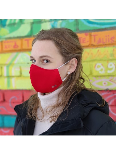 Face mask red