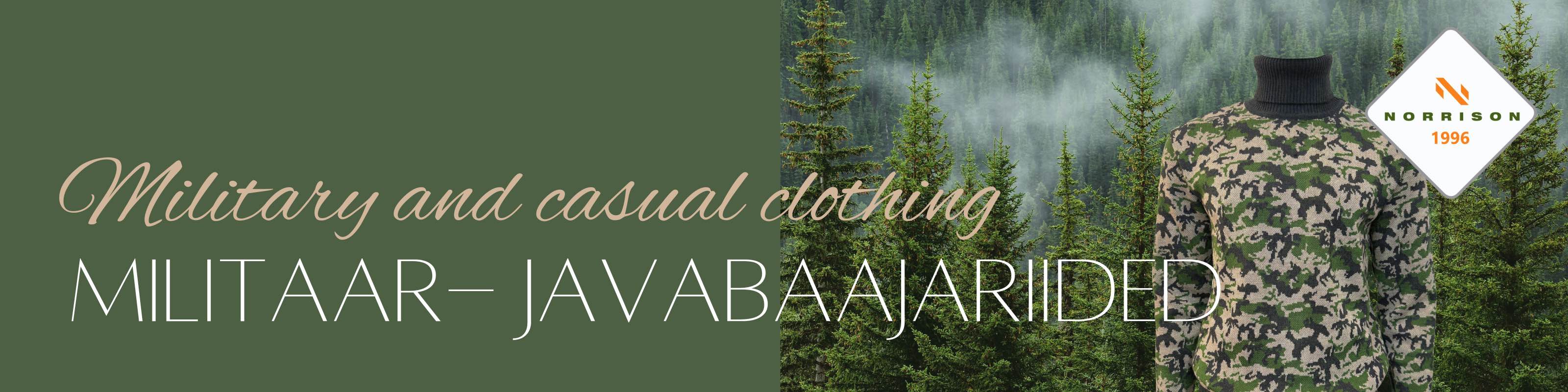 Military and Casual Clothing